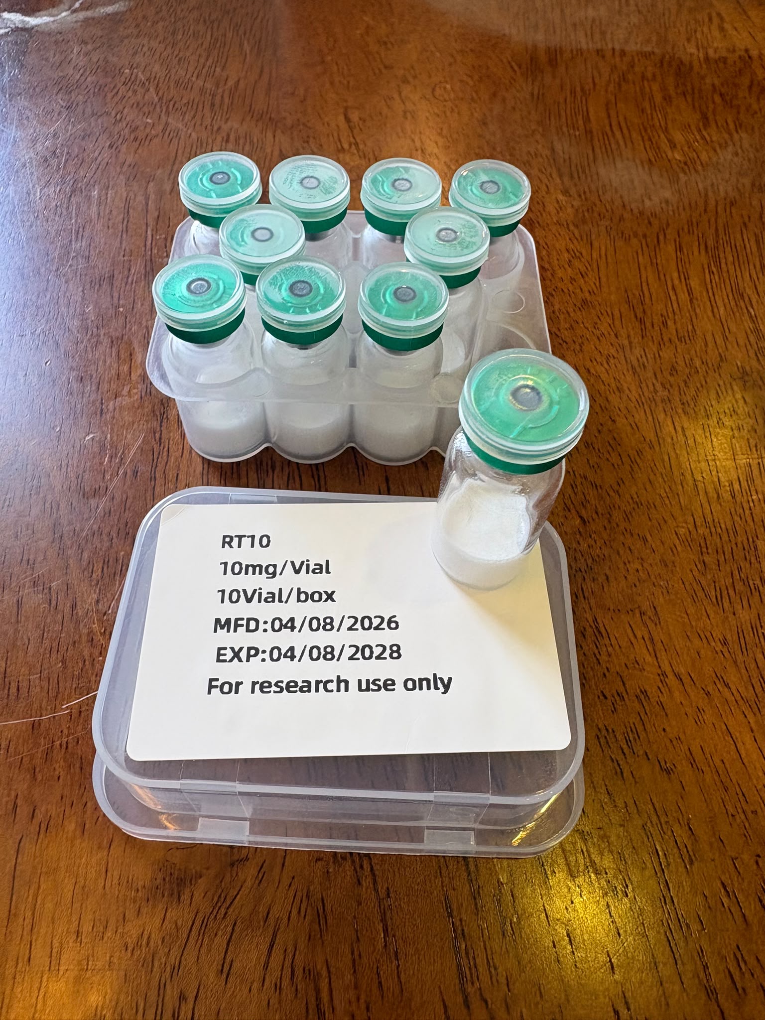 Retatrutide 10mg product photograph